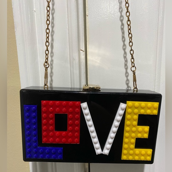 Love chain square purse - Picture 2 of 9